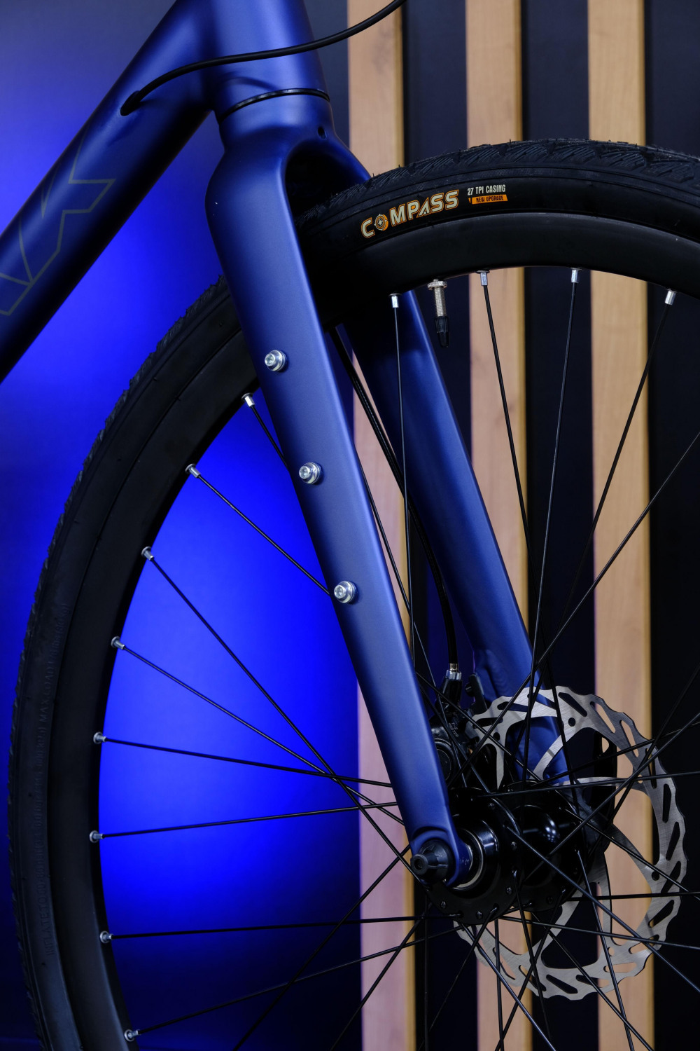 LORAK Grav 50 Матовый Синий/Чёрный рама 520mm